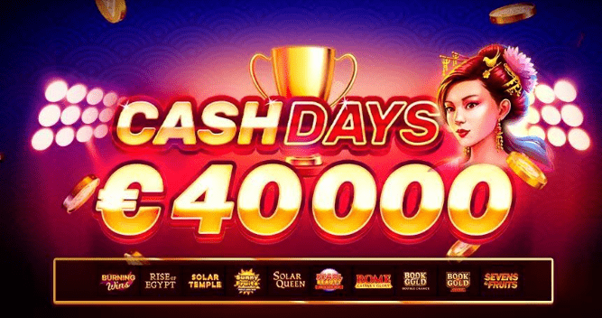 Акция "AUGUST CASH DAYS" в казино Колумбус на 40 000 евро